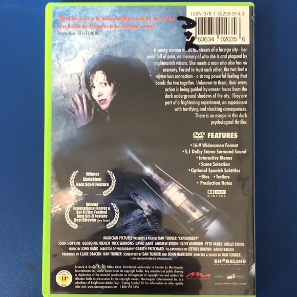 10/$20💙DVD - Sci-fi thriller, rare find - - Picture 3 of 3
